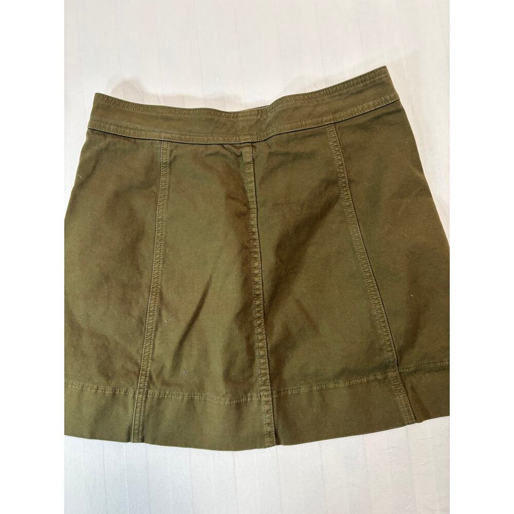 Madewell Olive Utility Skirt - Picture 2 of 3